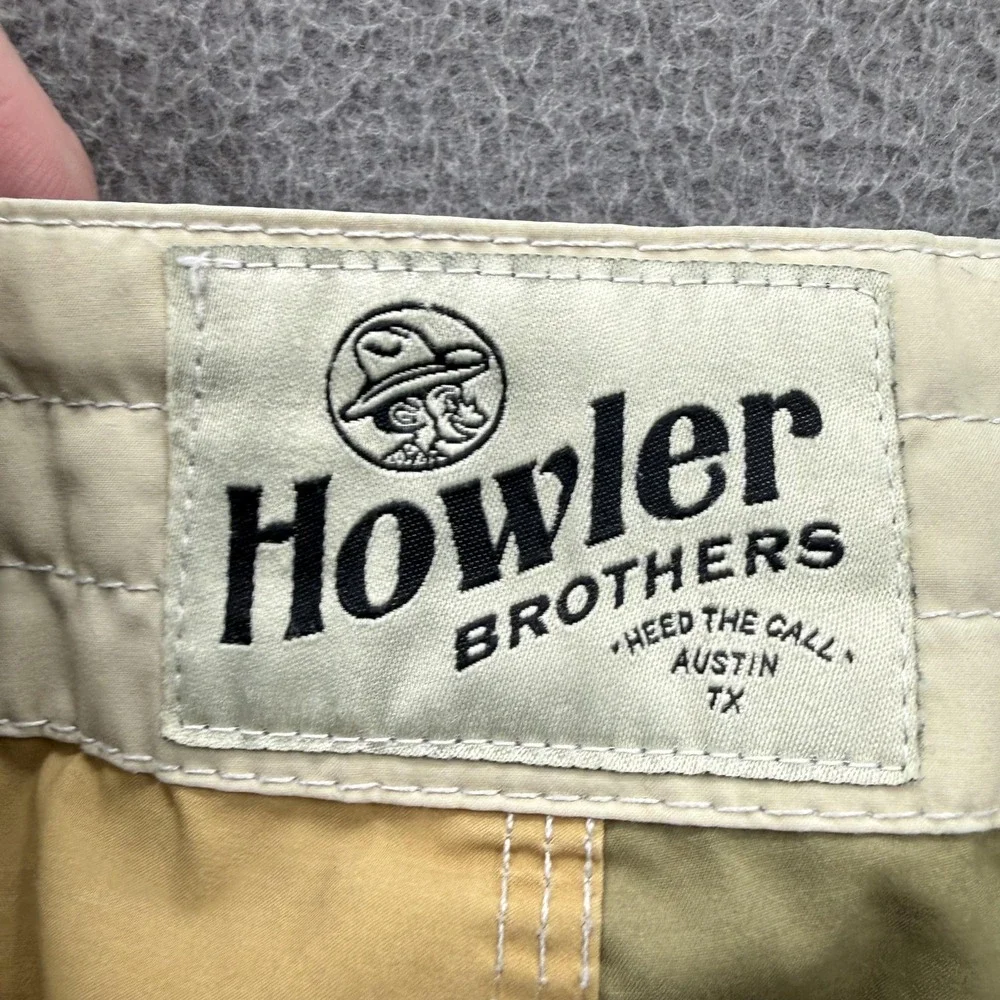 Howler Board Shorts Mens 38 Multicolor Colorblock Swim Trunks Quick Dry Beach